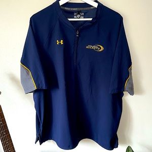 University of Toledo Rockets Under Armour Short Sleeve Coach 1/4 Zip Pullover XL
